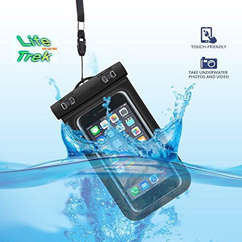 Premium IPX 100 certified Floating Waterproof Smart Phone case for iPhone 6, 6S,6 Plus,6S Plus, Galaxy S5, S6,S7, Note 4,5, LG G3,G4 (Black)