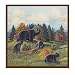Black Bear Shower Curtain