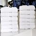 Luxury Hotel / Spa Collection - 12 piece White Terry Washcloth / Face Towel Set - 100% Genuine Turkish Grown Cotton