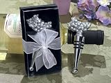 Silver Grapes Bottle Stopper (Set of 18) - Baby Shower Gifts & Wedding Favors