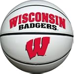 Wisconsin Badgers Official Size Synthetic Leather Autograph Basketball