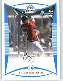 2008 Bowman Chrome Prospects #BCP81 Chris Johnson - Houston Astros (XRC - Rookie Card / Prospect) (Baseball Cards)