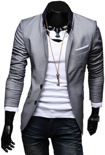 Zeagoo Men's Casual Dress Slim Fit Stylish Suit Blazer Coats Jackets