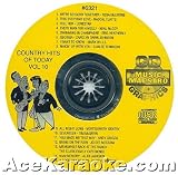 Karaoke Music CDG: MUSIC MAESTRO CDG 6321 - COUNTRY HITS OF TODAY VOL 10