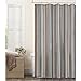 Maytex Jodie Chenille Striped Fabric Shower Curtain, 72X72