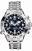 Nautica A36501G Gents Brushed and Polished Sliver Case & Bracelet/ Sunray Blue Dial/ Swiss Movement/ 10 ATM