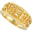 14K Yellow Gold Mother's Ring - 10 Gemstone -- YOU CHOOSE THE COLORS!