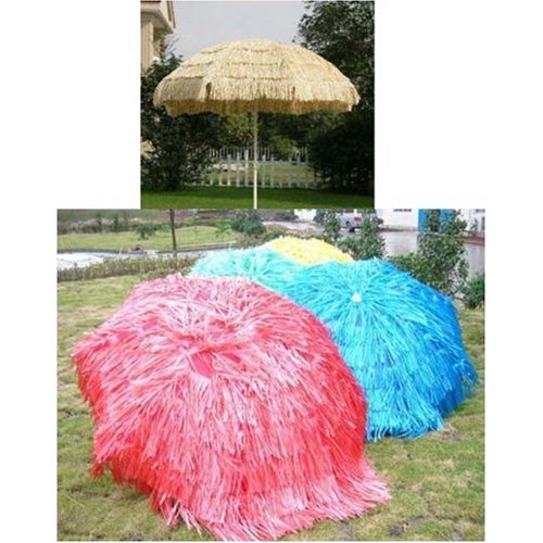 Childrens Toyshop  Outdoor Living : Raffia Hawaii/Hawaiian Grass Garden Parasol Umbrella