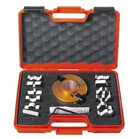 CMT 692.013.10 13 Piece 4-by- 1-Inch Multiprofile Molding and Profile Shaper Cutter Set by CMT