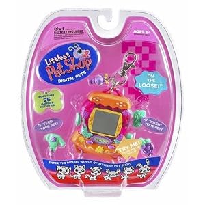 Littlest Pet Shop Virtual Electronic Digital Pet Toy (Similar to Tamagotchi) Butterfly by 