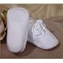 Christening Shoes ~ Boys Satin Shoe with Shamrock Cluster