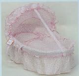 Pink Baby Bassinet