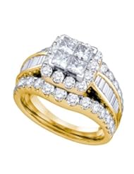 3.00CTW DIAMOND INVISIBLE RING