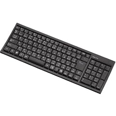 ELECOM Bluetooth2.0対応ワイヤレスフルキーボード スタンダードサイズ ブラック (PS3対応) TK-FBP014BK