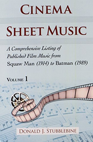 Cinema Sheet Music: A Comprehensive Listing of Published Film Music from Squaw Man (1914) to Batman (1989)