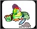 Mouse Pad with bird, animal, parrot, cartoon, detective