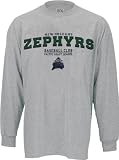 New Orleans Zephyrs Perennial Grey Baseball Club Long Sleeve T-Shirt