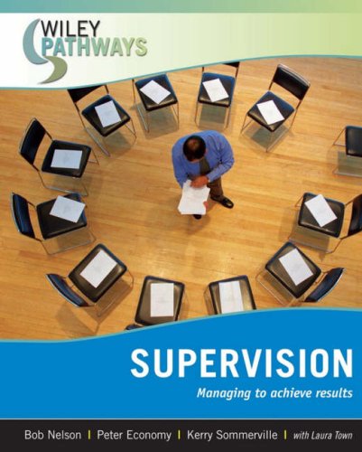 City Travel Guides Discounted  Books : Supervision (Wiley Pathways)