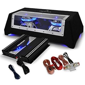 AUNA Black Line 120 Pack Subwoofer voiture: High tech