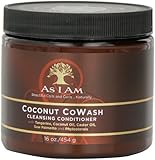 As I Am Coconut Cowash Cleansing Conditioner, 16 Ounce