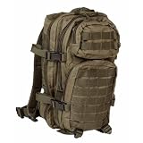 from Mil-Tec Mil-Tec Patrol MOLLE Assault Pack Tactical Rucksack 30L Olive OD