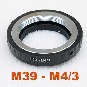 RainbowImaging Leica M39 39mm LTM Mount Lens to Micro 4 3 Four Thirds System Camera Mount... by Rainbow