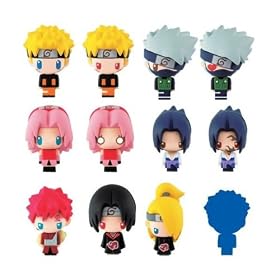 NARUTO Shippuden Mikuji figure Gashapon set