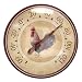 Chaney Instrument 12.5 Inch Indoor/Outdoor Thermometer, Rooster Design