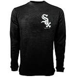 Chicago White Sox Black Team Logo Long Sleeve Thermal T-shirt
