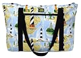 Outer Banks Lighthouses Deluxe Tote Bag