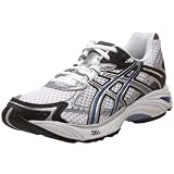 ASICS Men's GEL-Foundation 9 Running Shoe,White/Lightning/Royal,7.5 2E US
