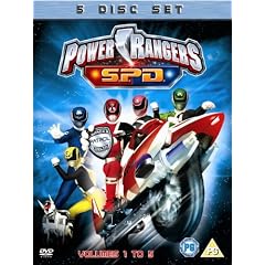 Power Rangers S.P.D. - Vols. 1 - 5 [DVD]