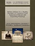 Milliken (William G.) v. Bradley (Ronald) U.S. Supreme Court Transcript of Record with Supporting Pleadings