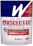 ウイダー マッスルフィットプロテイン ココア味3kgの画像