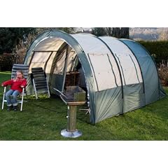 Style Expedition Familienzelt mit gro�em Innenraum, 2 Schlafkabinen und Fu�boden