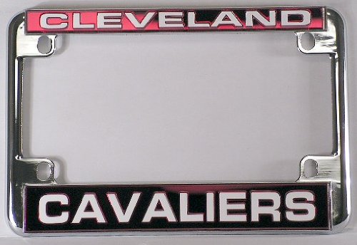 Cleveland Cavaliers Chrome Motorcycle RV License Plate Frame