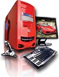  : CybertronPC F430 A4000RD Red, AMD Athlon 64X2 4000+ DC (2.1GHZ), 2GB DDR2, 320GB HDD, 20X DVD±RW, GeForce 256MB 8600GTS, 400 Watt Power Supply, MS Windows Vista Home Basic, 1 Year Parts & Labor Warranty