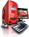 PC Hardware : CybertronPC F430 A4000RD Red, AMD Athlon 64X2 4000+ DC (2.1GHZ), 2GB DDR2, 320GB HDD, 20X DVD±RW, GeForce 256MB 8600GTS, 400 Watt Power Supply, MS Windows Vista Home Basic, 1 Year Parts & Labor Warranty