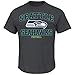 NFL Seattle Seahawks Men's Greatness Tee, Charcoal Heather, X-Large