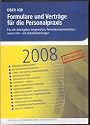 Formulare und Vertr&auml;ge f&uuml;r die Personalpraxis