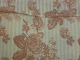 Victorian Rose Toile Queen Sheet Set 200 Thread Count