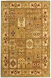 Safavieh Classic CL305A Multi Color Panel 6' x 9' Handmade Wool Area Rug