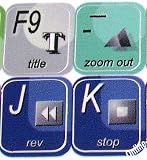 ADOBE PREMIERE KEYBOARD STICKERS