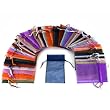 48 Organza Drawstring Pouches Gift Bags Assorted Colors 4x5"
