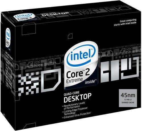 Intel Core 2 Extreme QX9775 Quad-Core Processor, 3.2 GHz, 12M L2 Cache, 1600MHz FSB, LGA771