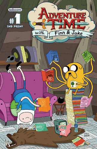 Adventure Time #1 Limited 2nd Print Alternate Variant Edition