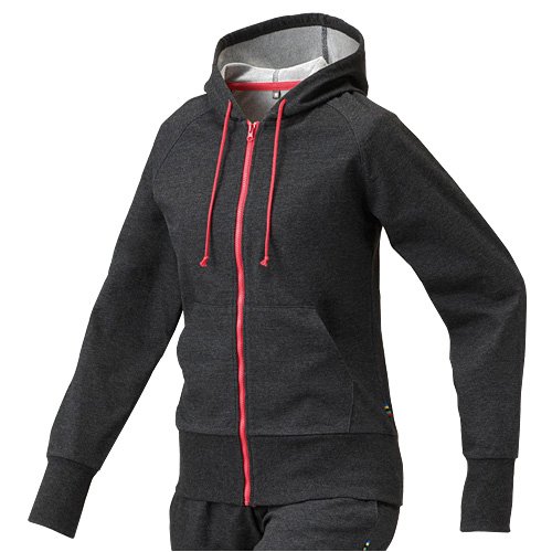 Sports Authority 【レディース】【ジャージ】スウェットパーカー　チャコール