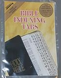 Bible Indexing Tabs - 77 Gold-Edged Large Print Tabs for Old and New Testament