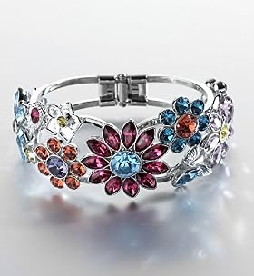Autograph Sparkle Floral Garden Bracelet - Marks & Spencer