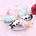 Carlie Cute Soft Milk Bottle Squishy Toys Cell Phone Charms Bag Strap Pendant (Blue)